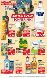 Aktueller Kaufland Prospekt mit Gin, "Aktuelle Angebote", Seite 34