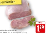 Frische Puten-Schnitzel im Angebot bei E center in Neustadt Frische Puten-Schnitzel Angebote bei E center Neustadt für 1,29 €