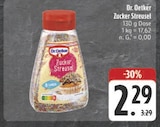Zucker Streusel im Angebot bei E center in Würzburg Zucker Streusel Angebote von Dr. Oetker bei E center Würzburg für 2,29 €
