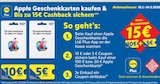 Apple Geschenkkarte 100€ von Apple im aktuellen Lidl Prospekt