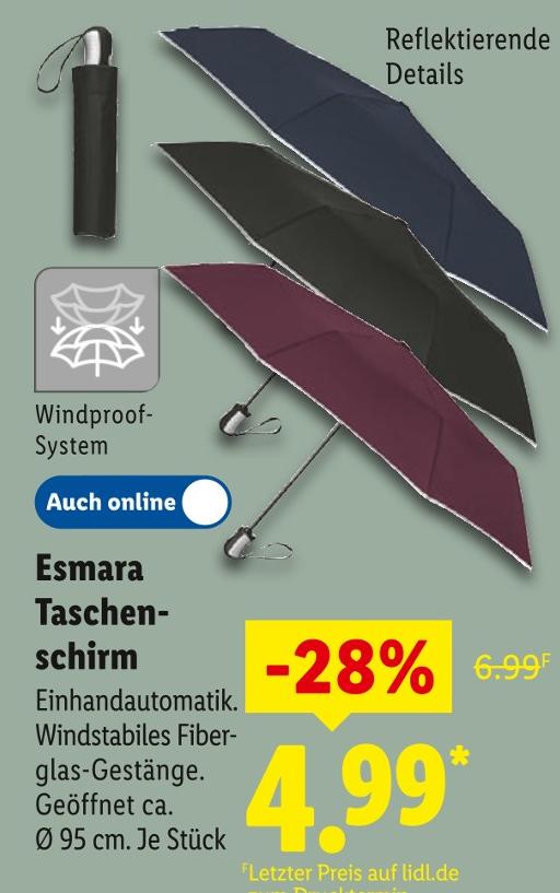 Esmara Taschenschirm