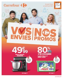 Catalogue Carrefour à Boulogne-Billancourt, avec 72 pages Prospectus Carrefour à Boulogne-Billancourt, "Vos envies | Nos promos", 72 pages, 23/05/2022 - 06/06/2022