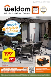 Catalogue Bricolage Weldom en cours à Chelles et alentours, "En mode équipe de choc", 12 pages, 29/04/2026 - 26/05/2026