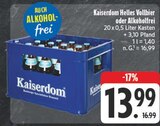 Helles Vollbier im Angebot bei E center in Marktredwitz Helles Vollbier Angebote von Kaiserdom bei E center Marktredwitz für 13,99 €