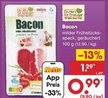 Bacon von Ein Herz für Erzeuger im aktuellen Netto Marken-Discount Prospekt für 0,99 €
