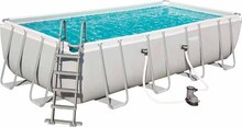 Schwimmbecken von Bestway bei BAUHAUS Schwimmbecken von Bestway für 599,00 € bei BAUHAUS im Prospekt "Handzettel KW 18"