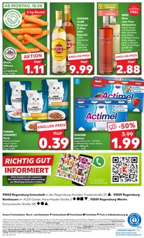Katzenfutter im Kaufland Prospekt "KNÜLLER" mit 58 Seiten (Regensburg)
