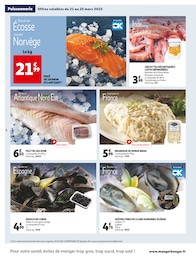 Prix et réduction Poisson surgelé dans le prospectus Auchan Supermarché en cours Offre Poisson surgelé dans le catalogue Auchan Supermarché du moment à la page 4