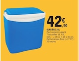 Glacière 26L à 42,90 € dans le catalogue E.Leclerc