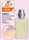 Eau de Toilette von CERRUTI im aktuellen Müller Prospekt für 22,99 €