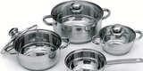 Aktuelles Edelstahl-Kochtopfset Angebot bei Netto mit dem Scottie in Cottbus ab 29,99 €
