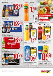 Pepsi im Trinkgut Prospekt in Saarlouis Aktueller Trinkgut Prospekt mit Pepsi, "Aktuelle Angebote", Seite 8