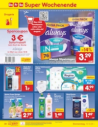 Netto Marken-Discount Toilettenpapier 3 Lagig im Prospekt 