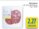 Aktuelles Filetrotwurst Angebot bei diska in Erfurt ab 2,27 €