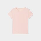 T-shirt manches courtes en coton rose clair fille à 2,99 € dans le catalogue La Halle