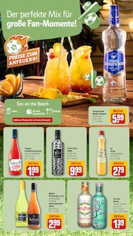 Vodka im REWE Prospekt "Dein Markt" mit 28 Seiten (Reutlingen)