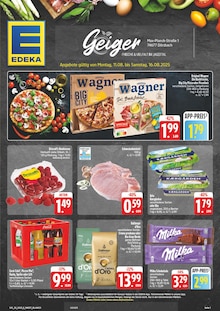 EDEKA Prospekt "Wir lieben Lebensmittel!" mit  Seiten (Krautheim)