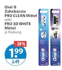 PRO CLEAN Mittel oder PRO 3D WHITE Mittel im V-Markt Prospekt PRO CLEAN Mittel oder PRO 3D WHITE Mittel von Oral-B im aktuellen V-Markt Prospekt für 1,99 €