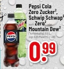 Pepsi Cola Zero Zucker im Angebot bei Trinkgut in Frankfurt Pepsi Cola Zero Zucker Angebote bei Trinkgut Frankfurt für 0,99 €