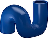 Schwungvase aus Keramik, blau (17x15 cm) im aktuellen Prospekt bei dm-drogerie markt in Verl