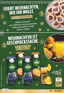 Saft im EDEKA Prospekt "Aktuelle Angebote" mit 16 Seiten (Bielefeld)