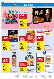 Prix et réduction Gâteau dans le prospectus Carrefour Market en cours Offre Gâteau dans le catalogue Carrefour Market du moment à la page 12