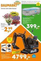 Aktueller Globus-Baumarkt Baumarkt Prospekt in Kerzenheim und Umgebung, "Immer eine Idee besser" mit 16 Seiten, 13.07.2025 - 19.07.2025