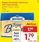 Feine Butter, Streichzart oder Joghurtbutter bei Netto Marken-Discount im Naumburg Prospekt für 1,79 €