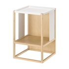 Ablagetisch Bambus/weiß Angebote von GILLERSBERG bei IKEA Rottenburg für 29,99 €