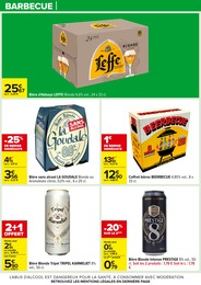 Offre Bière D'abbaye dans le catalogue Carrefour du moment à la page 21