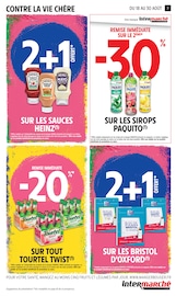 Promos Alimentation dans le catalogue "VIVE LA FIN DES VACANCES" de Intermarché Super Alimentation en promo dans le catalogue Intermarché Super à la page 7