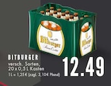 Aktuelles Bitburger Angebot bei E center in Gelsenkirchen ab 12,49 €