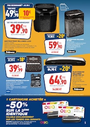 Offre Papeterie dans le catalogue Bureau Vallée du moment à la page 5