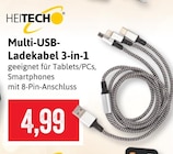 Multi-USB-Ladekabel 3-in-1 im Angebot bei Kaufhaus Stolz in Bremerhaven Multi-USB-Ladekabel 3-in-1 Angebote von HEITECH bei Kaufhaus Stolz Bremerhaven für 4,99 €