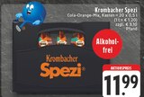 Aktuelles Krombacher Spezi Angebot bei E center in Iserlohn ab 11,99 €