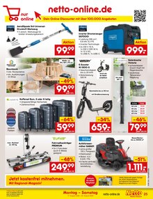 Gartenmöbel im Netto Marken-Discount Prospekt "Aktuelle Angebote" mit 65 Seiten (Bottrop)