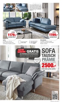 Sitzmöbel im Multipolster Prospekt "SOFA-TAUSCH-PRÄMIE" mit 16 Seiten (Halle (Saale))