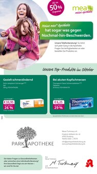 Aktueller mea - meine apotheke Prospekt "Unsere Oktober-Angebote" für Duisburg Aktueller mea - meine apotheke Prospekt für Duisburg mit Seiten
