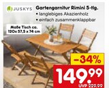 Aktuelles Gartengarnitur Rimini Angebot bei Netto Marken-Discount in Mannheim ab 149,99 €