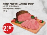 Rinder-Pastrami "Chicago-Style" von  im aktuellen V-Markt Prospekt für 2,19 €