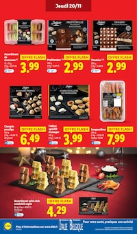 Promotion Fromage Apéritif dans le prospectus Lidl, valable du 20/11/2025 au 26/11/2025 Promo Fromage Apéritif dans le catalogue Lidl du moment à la page 22
