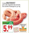 Marktkauf Lemgo - Frische Bratwurst Angebot im Prospekt Frische Bratwurst bei Marktkauf im Lemgo Prospekt für 5,99 €