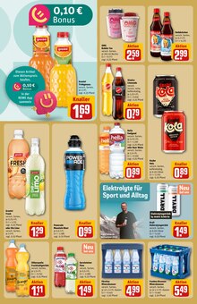 Cola im REWE Prospekt "Dein Markt" mit 32 Seiten (Fürth)