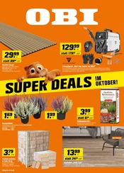 Ähnliche Regentonne Angebote im Prospekt "SUPER DEALS IM OKTOBER!" von OBI in Ansbach Ähnliche Angebote wie Regentonne im Prospekt "SUPER DEALS IM OKTOBER!" auf Seite 1 von OBI in Ansbach
