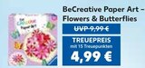 Paper Art – Flowers & Butterflies im EDEKA Prospekt Paper Art – Flowers & Butterflies von BeCreative im aktuellen EDEKA Prospekt für 4,99 €