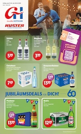 Aktueller Huster Prospekt mit Becks, "Aktuelle Angebote", Seite 1