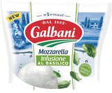 Mozzarella infusée au basilic - GALBANI en promo à 1,00 € chez Supermarchés Match Mozzarella infusée au basilic - GALBANI dans le catalogue Supermarchés Match