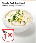Aktuelle Feinkostlebensmittel Angebote bei GLOBUS in Duisburg Aktuelles Eiersalat Senf-Schnittlauch Angebot bei GLOBUS in Duisburg ab 1,00 €