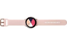 Darty Libourne - Montre connectée SAMSUNG GALAXY WATCH ACTIVE ROSE GOLD Promo Montre connectée SAMSUNG GALAXY WATCH ACTIVE ROSE GOLD dans le catalogue Darty "La sélection bons plans chez Darty" à Libourne