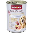 Animonda GranCarno Adult Sensitive Pute+ Kartoffeln 400 g im Angebot bei Zookauf in Dinslaken Animonda GranCarno Adult Sensitive Pute+ Kartoffeln 400 g Angebote von Animonda bei Zookauf Dinslaken für 1,59 €